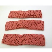 1.5" Crochet Headband in Terracota RED