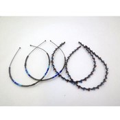 Metal Headbands with Beads.