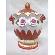 6" Tall Pottery Urn