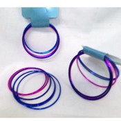 Metal Bangles In Assorted Colors