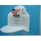 Winter Hat -White Visor Beanie