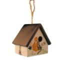 Hand Painted Ceramic "Cat" Birdhouse