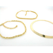 Chain Anklets - Gold