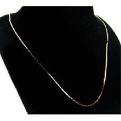 Thin Gold Bracelet. 8"