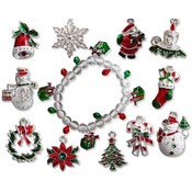 Christmas Charm Bracelets : Priced Per Dozen