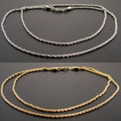3mm Rope Chains