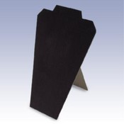 Necklace Easel Display. Black Velvet