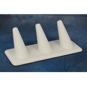 3 Finger Ring Display | White