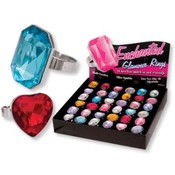 36 Large Enchanted Crystal Glamour Rings