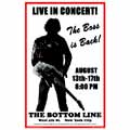 Bruce Springsteen-Bottom Line Rock Concert Poster