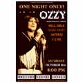Ozzy Osbourne Rock Concert Poster