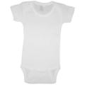 Short Sleeve Onesie - White