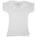 Preemie White Short Sleeve Lap T Shirt