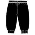 Infant Interlock Pants with Elastic - Black