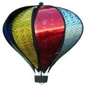 Large Rainbow Holographic Hot Air Balloon(Case of 36)