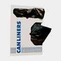 Black, Linear Low-Density Can Liners