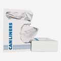 White, Linear Low-Density Can Liners