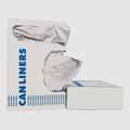 White, Linear Low-Density Can Liners