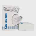 White, Linear Low-Density Can Liners