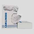White, Linear Low-Density Can Liners