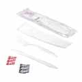 Five-Piece Wrapped Cutlery Kits