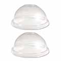 Boardwalk Plastic Dome Lids - Fits 16 oz Cups
