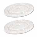 Boardwalk Plastic Flat Lids - Fits 16 oz Cups