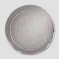 Scrollware Plastic Plates 6" Clear