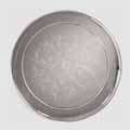 Scrollware Plastic Plates 9" Clear
