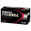 Duracell Procell Alkaline Batteries, 9V Size