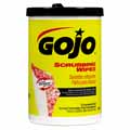 Gojo Scrubbing Wipes, 72-Count Canister