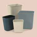 Fiberglass Wastebaskets 14 Quart