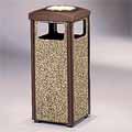 Ash/Trash Sand Top 12-Gallon Steel Container
