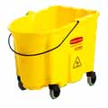 Rubbermaid WaveBrake Bucket with Caster Kit