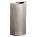 Silhouette Half Round Open Top Receptacle