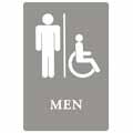 “Men HC” (Accessible Symbol) ADA Signs