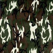Army Camo Bandanas - Dozen Packed 22x22