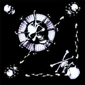 Metallic Skull with Flaming Skulls Bandanas - Doze