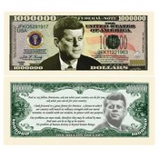 John F. Kennedy (Jfk) Commemorative Million Dollar