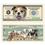 Bulldog Million Dollar Bill