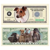 Greyhound Million Dollar Bill