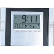 Desktop or Wall Mount Digital Alarm Clock