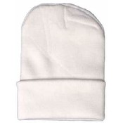 White Ski Hat - Dozen Packed