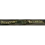 Heavy mens id bracelet