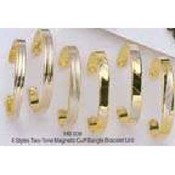 Mens magnetic cuff bracelet