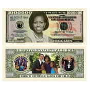Michelle Obama Million Dollar Bills