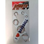 I Love Baseball Magnetic Ribbons