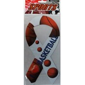 I Love Basketball Magnetic Ribbons