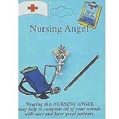 Nurse angel pin display