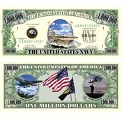 Us Navy Million Dollar Bills